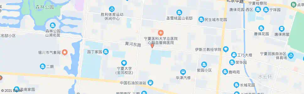 银川黄河路宁安街口_公交站地图_银川公交_妙搜公交查询2025