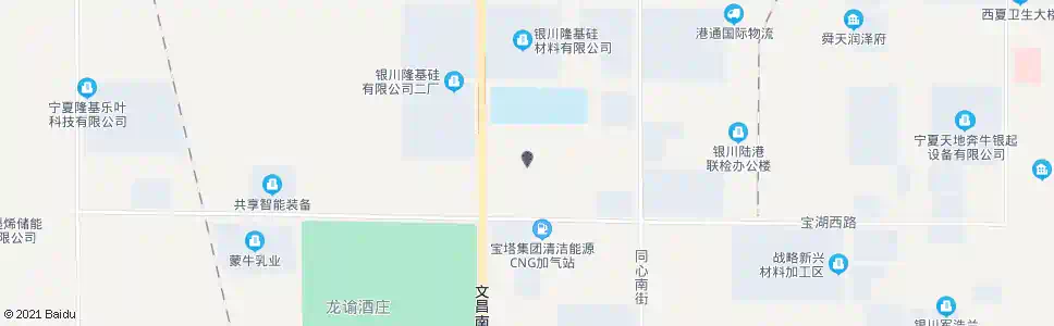 银川光彩生物_公交站地图_银川公交_妙搜公交查询2025