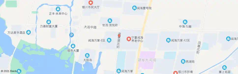 银川阅海万家E区_公交站地图_银川公交_妙搜公交查询2025