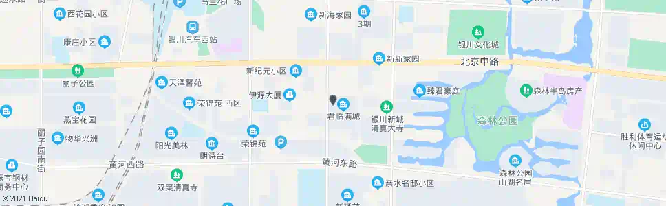 银川福州街站_公交站地图_银川公交_妙搜公交查询2025