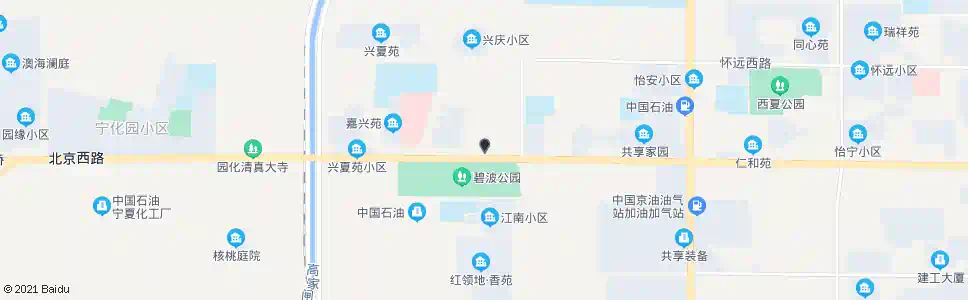 银川化肥公交车场_公交站地图_银川公交_妙搜公交查询2025