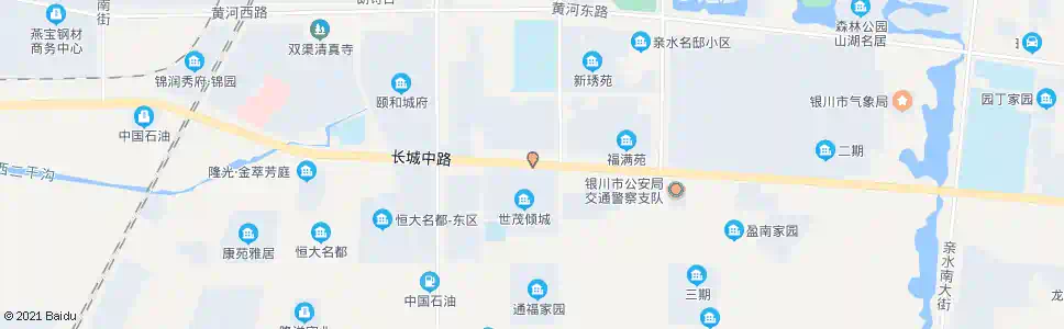 银川长城路福州街口_公交站地图_银川公交_妙搜公交查询2025