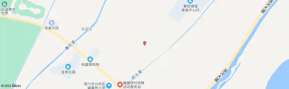 银川强家庙一队_公交站地图_银川公交_妙搜公交查询2025