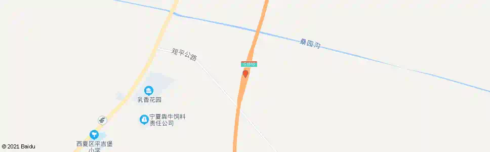 银川平吉堡_公交站地图_银川公交_妙搜公交查询2025