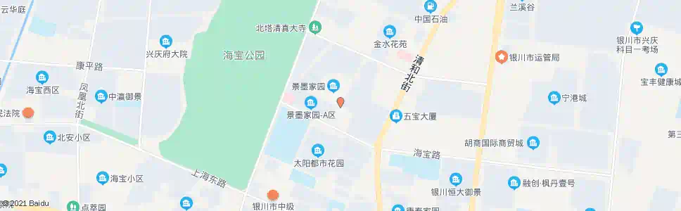 银川双福巷_公交站地图_银川公交_妙搜公交查询2025