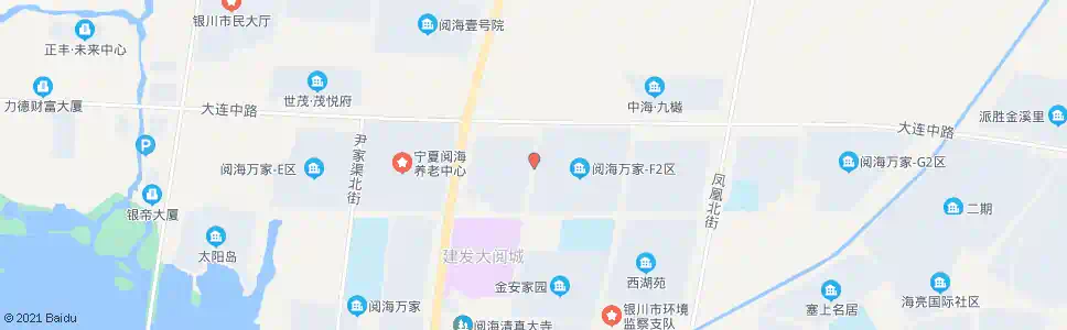 银川阅海万家F1区东_公交站地图_银川公交_妙搜公交查询2025