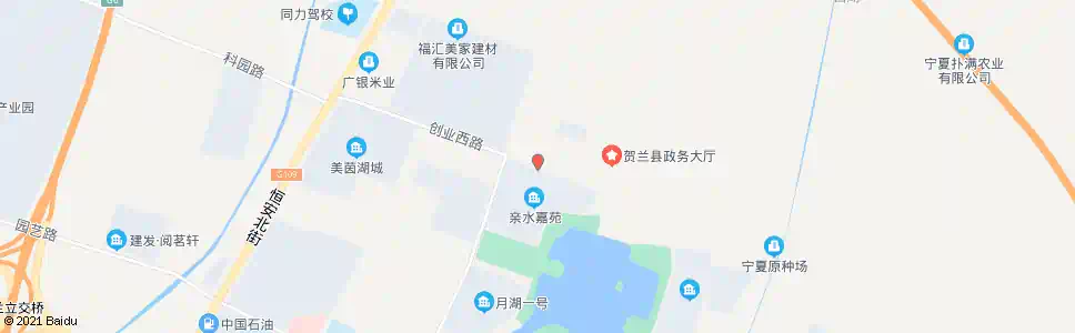 银川创业路富兴街口_公交站地图_银川公交_妙搜公交查询2025