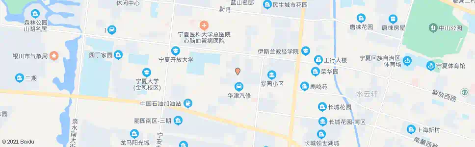 银川庆祥街_公交站地图_银川公交_妙搜公交查询2025