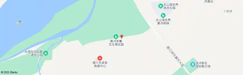 银川黄河军事博览园_公交站地图_银川公交_妙搜公交查询2025