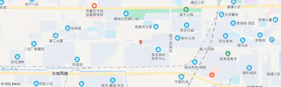 银川西夏建材城_公交站地图_银川公交_妙搜公交查询2025