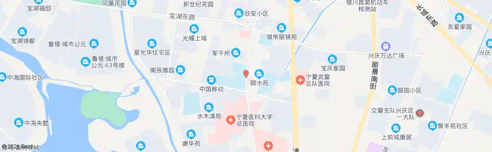 银川胜利街治平路口_公交站地图_银川公交_妙搜公交查询2025