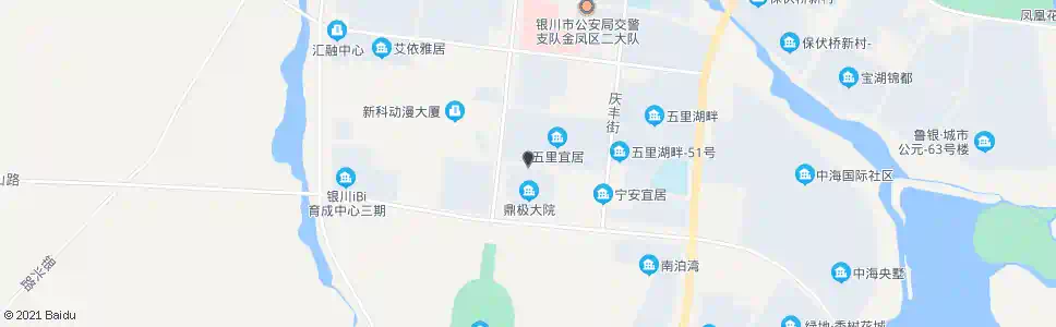 银川五里台路宁安街口_公交站地图_银川公交_妙搜公交查询2025