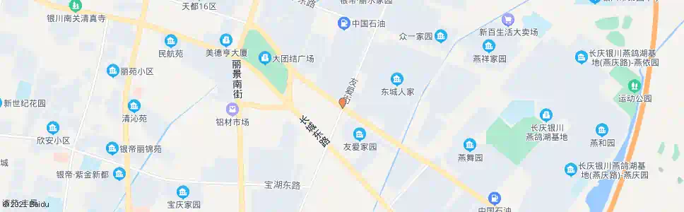 银川银横路友爱街口_公交站地图_银川公交_妙搜公交查询2025