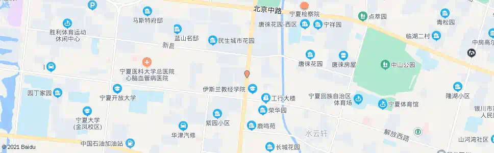 银川西苑小区_公交站地图_银川公交_妙搜公交查询2025
