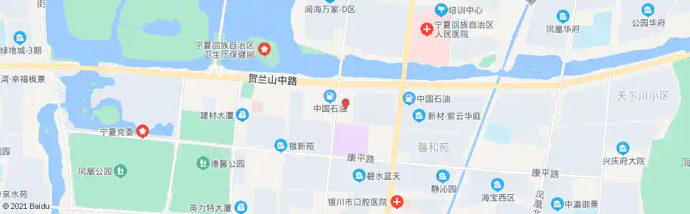 银川湖城花园_公交站地图_银川公交_妙搜公交查询2025