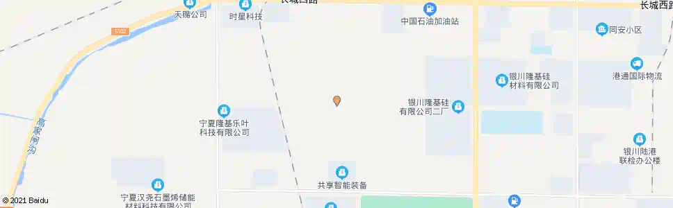 银川开发区中小企业创业园_公交站地图_银川公交_妙搜公交查询2025
