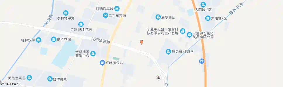 银川德源街德翔路口_公交站地图_银川公交_妙搜公交查询2025