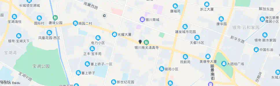银川长城路永安巷口_公交站地图_银川公交_妙搜公交查询2025
