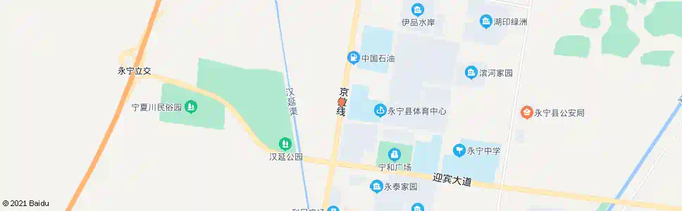 银川宁朔街永康路口_公交站地图_银川公交_妙搜公交查询2025