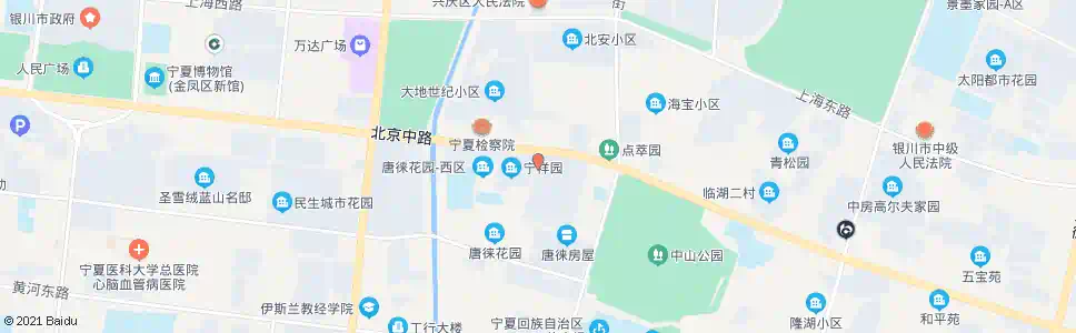 银川唐徕市场_公交站地图_银川公交_妙搜公交查询2025