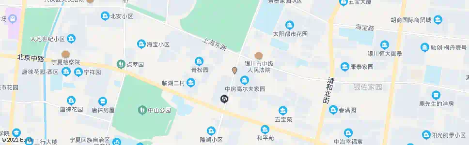 银川北苑小区东门_公交站地图_银川公交_妙搜公交查询2025