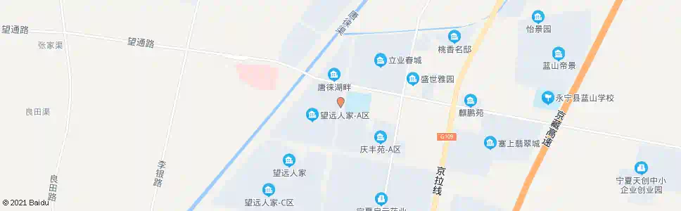 银川望远人家_公交站地图_银川公交_妙搜公交查询2025