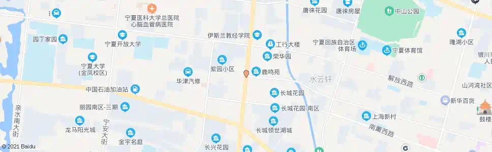 银川正源街良田路口_公交站地图_银川公交_妙搜公交查询2025
