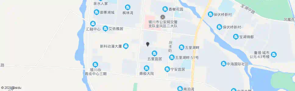 银川水乡路宁安街口_公交站地图_银川公交_妙搜公交查询2025