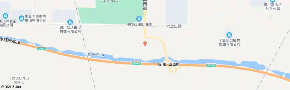 银川环城高速路口_公交站地图_银川公交_妙搜公交查询2025
