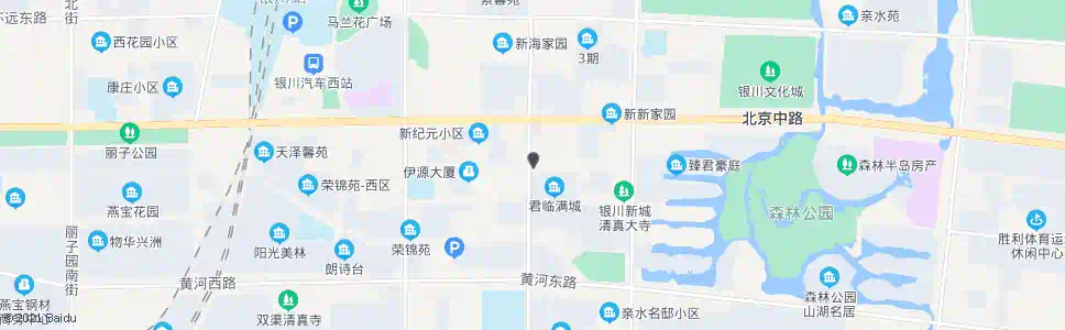 银川新城中站_公交站地图_银川公交_妙搜公交查询2025