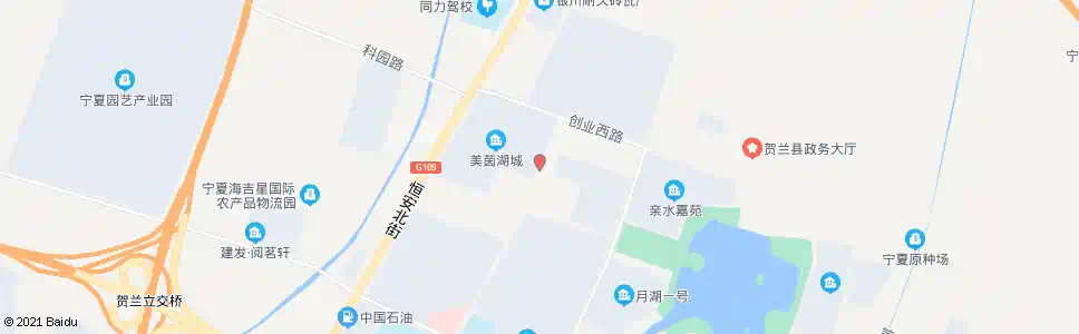 银川美茵湖城_公交站地图_银川公交_妙搜公交查询2025