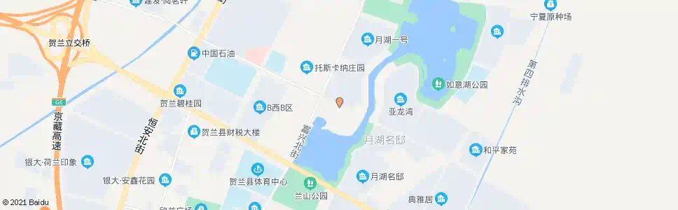 银川月湖湾_公交站地图_银川公交_妙搜公交查询2025