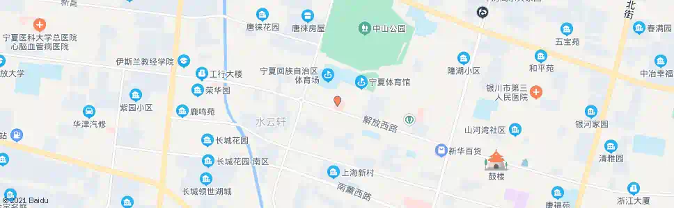 银川中医院_公交站地图_银川公交_妙搜公交查询2025