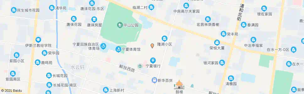 银川少年宫_公交站地图_银川公交_妙搜公交查询2025