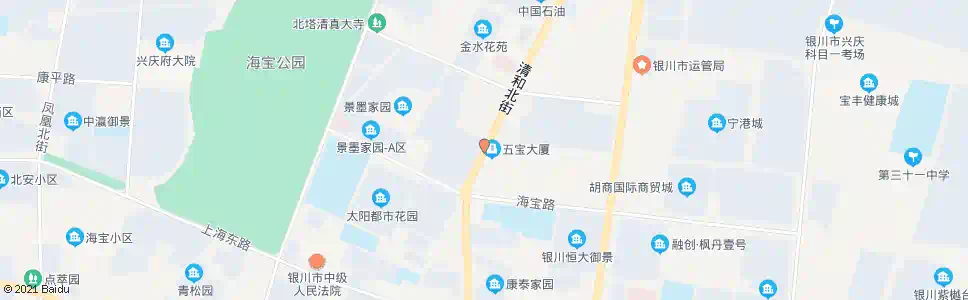 银川金三角_公交站地图_银川公交_妙搜公交查询2025
