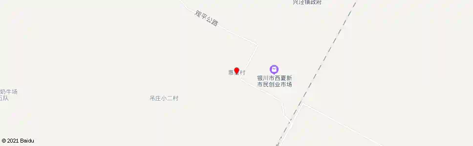银川惠台村_公交站地图_银川公交_妙搜公交查询2025
