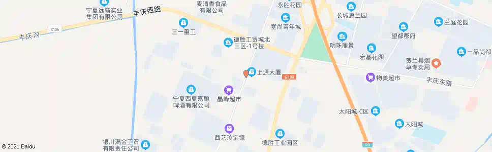 银川虹桥街永胜路口_公交站地图_银川公交_妙搜公交查询2025