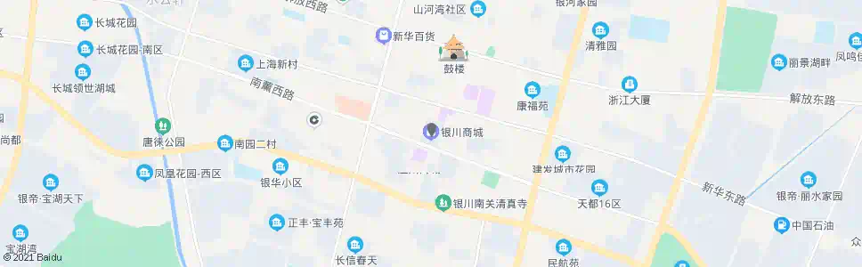银川商城站_公交站地图_银川公交_妙搜公交查询2025