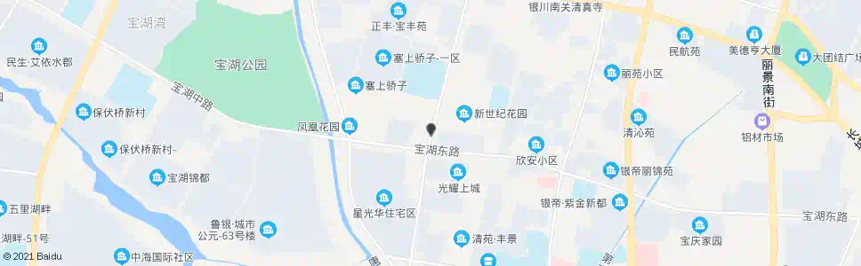 银川星光小区_公交站地图_银川公交_妙搜公交查询2025