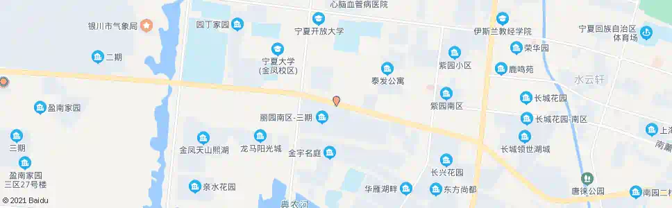 银川丽园南三区_公交站地图_银川公交_妙搜公交查询2025