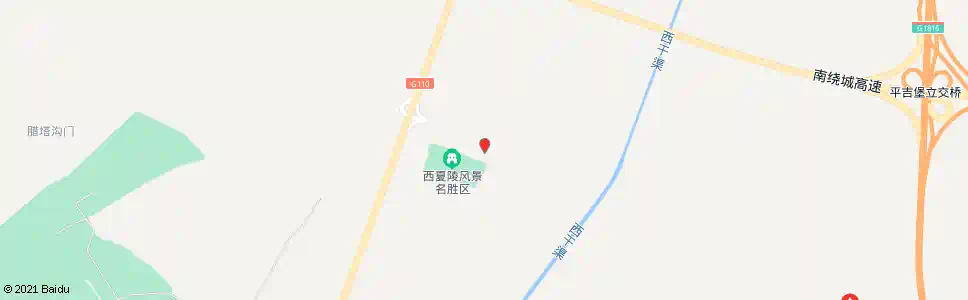 银川西夏王陵_公交站地图_银川公交_妙搜公交查询2025