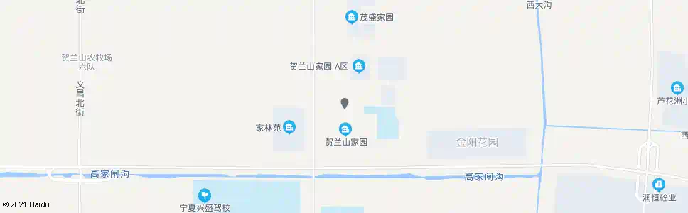 银川贺兰山家园_公交站地图_银川公交_妙搜公交查询2025