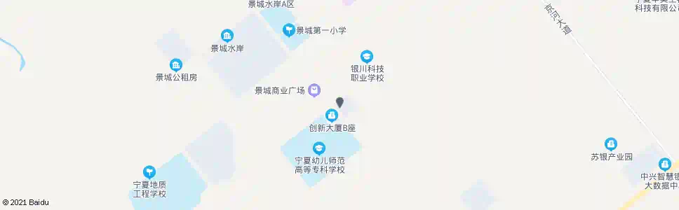 银川滨河管委会_公交站地图_银川公交_妙搜公交查询2025