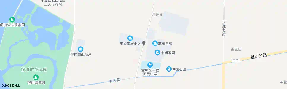银川丰登_公交站地图_银川公交_妙搜公交查询2025