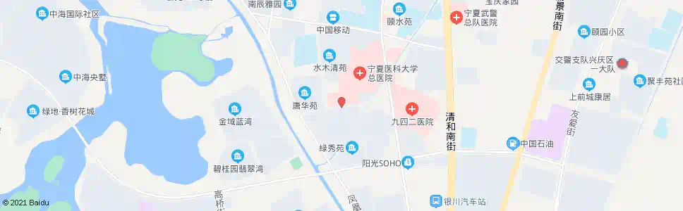 银川医学院南门_公交站地图_银川公交_妙搜公交查询2025