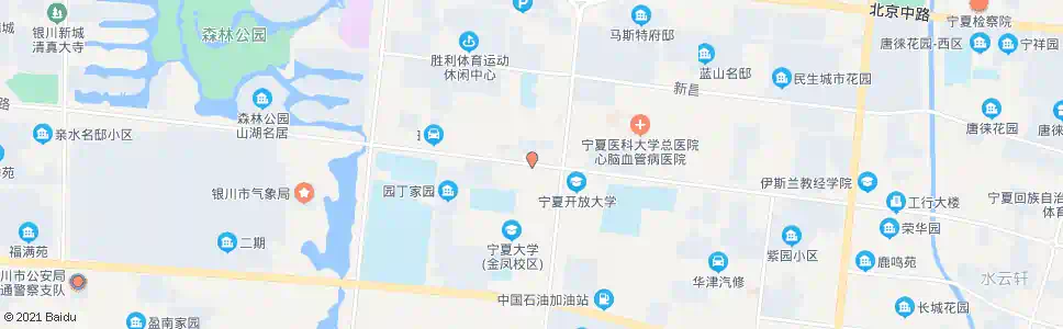 银川广电大南校区_公交站地图_银川公交_妙搜公交查询2025