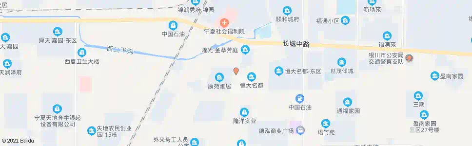 银川凤翔街长城路口_公交站地图_银川公交_妙搜公交查询2025