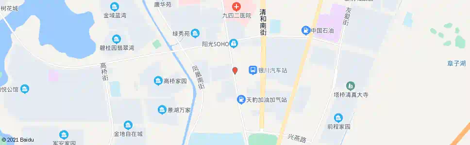 银川西门_公交站地图_银川公交_妙搜公交查询2025