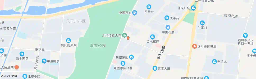 银川东湖苑_公交站地图_银川公交_妙搜公交查询2025