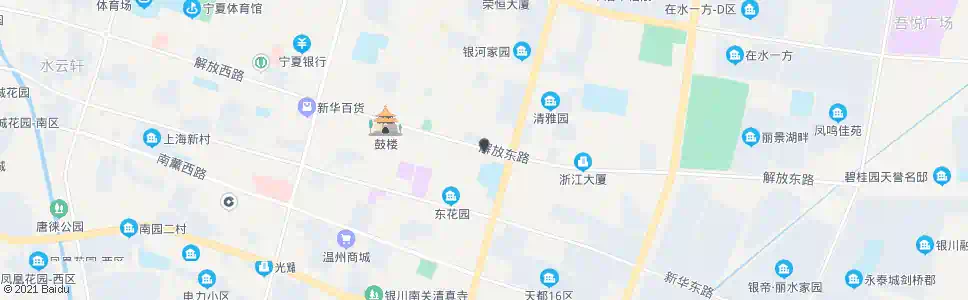 银川永康巷口_公交站地图_银川公交_妙搜公交查询2025